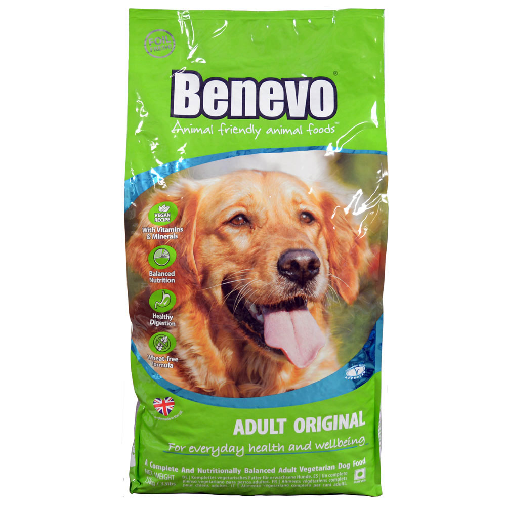 2er-SPAR-SET Benevo Vegan -Dog Original- 15kg Veganes Hundefutter -Nicht Bio- - Bild 1