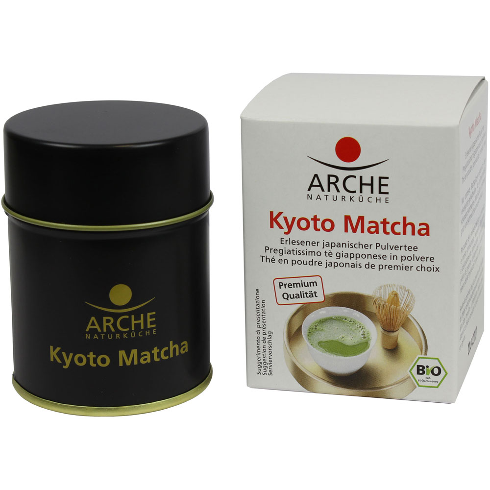 Haltbar bis Ende August 2024 Bio Grüntee Kyoto Premium Matcha 30g Arche - Bild 1