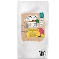 Hunde Trockenfutter Vegan Simply Crunch NICHT BIO 5kg VEGDOG - Bild 1