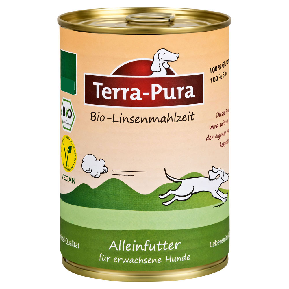 Linsenmahlzeit Bio Hundefutter 410g Terra-Pura - Bild 1